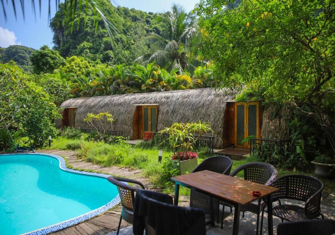 Catba Backpackers Hostel & Pool Bar Chan Chau Экстерьер фото